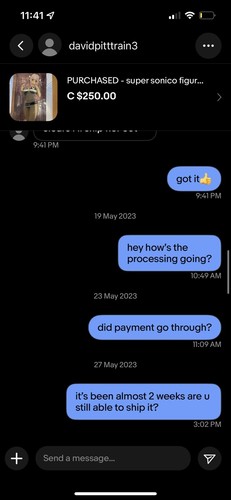Item photo(s) from verified buyer