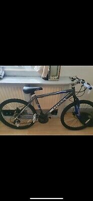Mountain bike barely used ,mint condition,colour:blue and grey,shimano gears