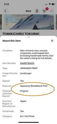 Item photo(s) from verified buyer