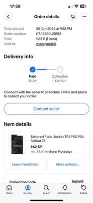 Item photo(s) from verified buyer