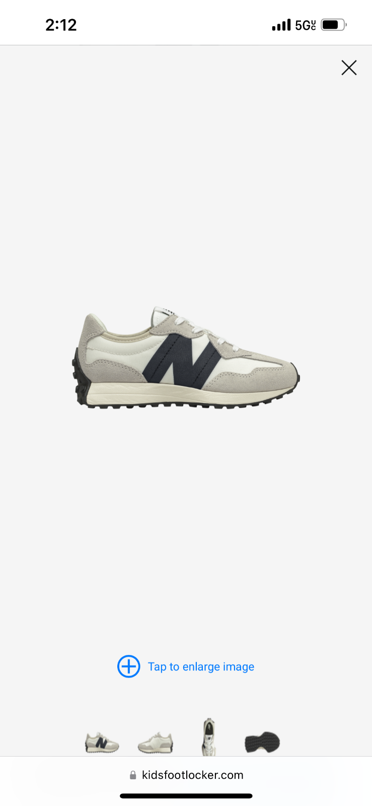 New Balance 327 PS327FE pre school size unisex kids NWB