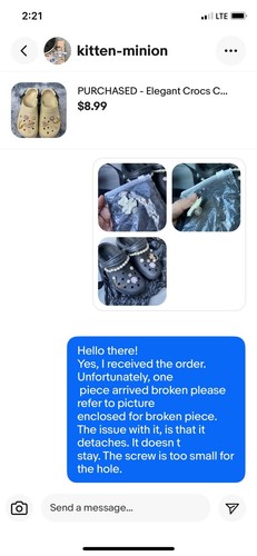 Item photo(s) from verified buyer