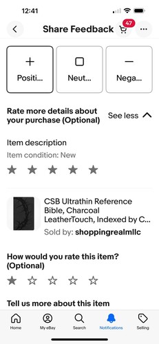 經驗證買家提供的物品圖片