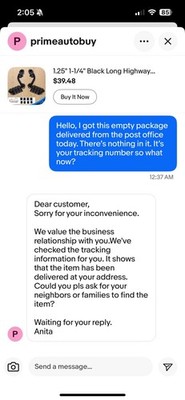 Foto dell'oggetto di un acquirente verificato