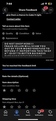 Item photo(s) from verified buyer