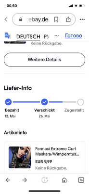 Artikelfoto(s) von einem verifizierten Käufer