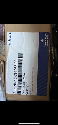 NEW LIEBERT Vertiv 1000 Amp IGBT 12-796085-90