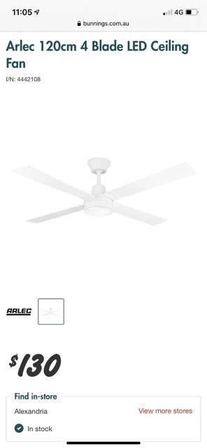 Ceiling Fan Dc Led With Remote Other Appliances Gumtree