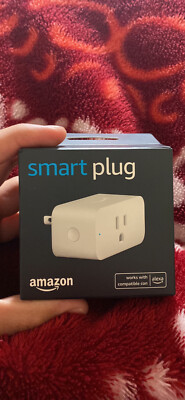 Amazon Smart Plug, works with Alexa   A Certified for Humans Device - New
