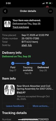 Item photo(s) from verified buyer