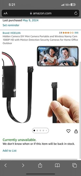 1080p Spy Hidden Camera wifi - Image 5