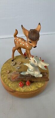 Disney Bambi & Thumper Music Box