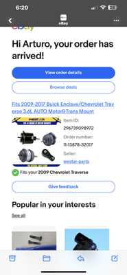 Item photo(s) from verified buyer