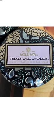 Anthropologie Voluspa Mini Lavender Candle NEW