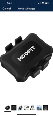 MOOFIT Speed/Cadence Sensor,ANT+ Bluetooth Cycling Cadence Sensor