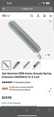 New Ariens 3PK Genuine OEM Gravely 52" Pro-Turn 152 2731 Mower Blades 00273100 E