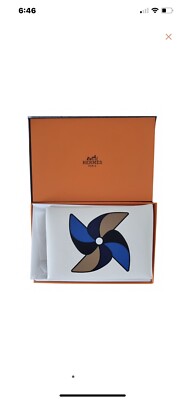 HERMES limited edition calvi duo case With Moulin A-vent On The Front