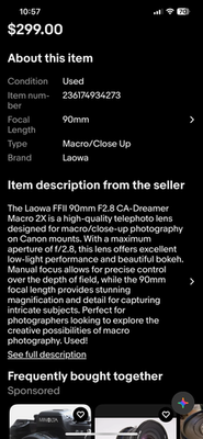 Item photo(s) from verified buyer
