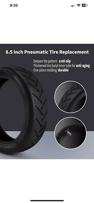 8.5'' X 2   Scooter Replacement Tire for Gotrax Gxl V2/ Xiaomi M