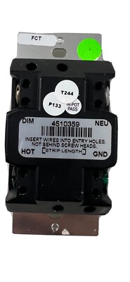 Crestron CLW-DIMEX-E-A-S Cameo Wireless In-Wall Dimmer/Switch Combo