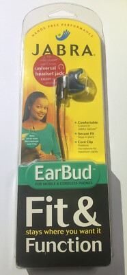 Jabra Mobile & Cordless Phones Earbud & Inline Microphone - New