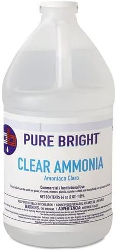 Pure Bright Purebright All-Purpose Cleaner with Ammonia, 64Oz Bottle, 8/Carton