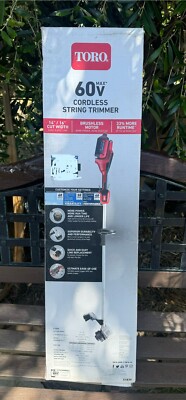 Toro 51830 FlexForce 60V Electric Grass Edge String Trimmer TOOL ONLY OPEN BOX