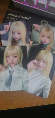 IVE WONYONG Hapa Kristin* 限定 トレカ 4枚 セット IVE Wonyoung × Hapa Kristin - Version 4 Photocard (Photo