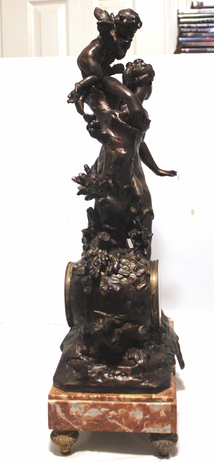 Antique French Clock Sculpture. 