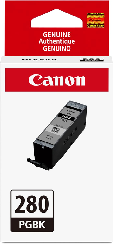 Canon PGI-280 Genuine Pigment Black Ink Tank, Compatible with TR8520, TS9120,TS8