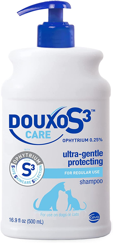 S3 Care Shampoo 16.9 Oz (500 Ml) - for Regular Use with Dogs and Cats
