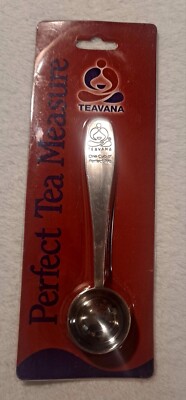Teavana Perfect Tea Measure Spoon 18/8 Stainless Steel 1 tsp NEW