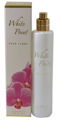 WHITE POINT BY YZY FOR WOMEN 3.3 / 3.4 OZ EDP SPRAY NEW IN OPEN BOX NO CAP