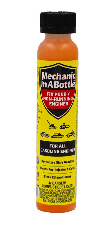 Mechanic in a Bottle Fuel System Fix All (4 oz) Fix Poor / Non-Running Engines