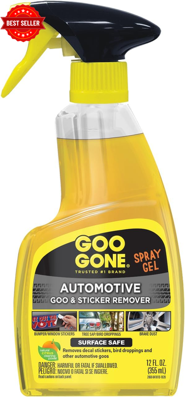 Automotive Cleaner Spray Gel, 12 Fl. Oz.