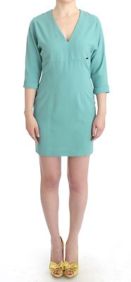 CNC COSTUME NATIONAL Dress Green Sheath Pencil Wiggle Pencil IT44/US8 RRP $480