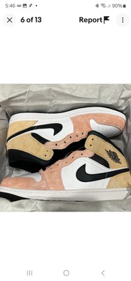Nike Air Jordan 1 Mid SE Size 13 Shoes “Flight Club” Leather