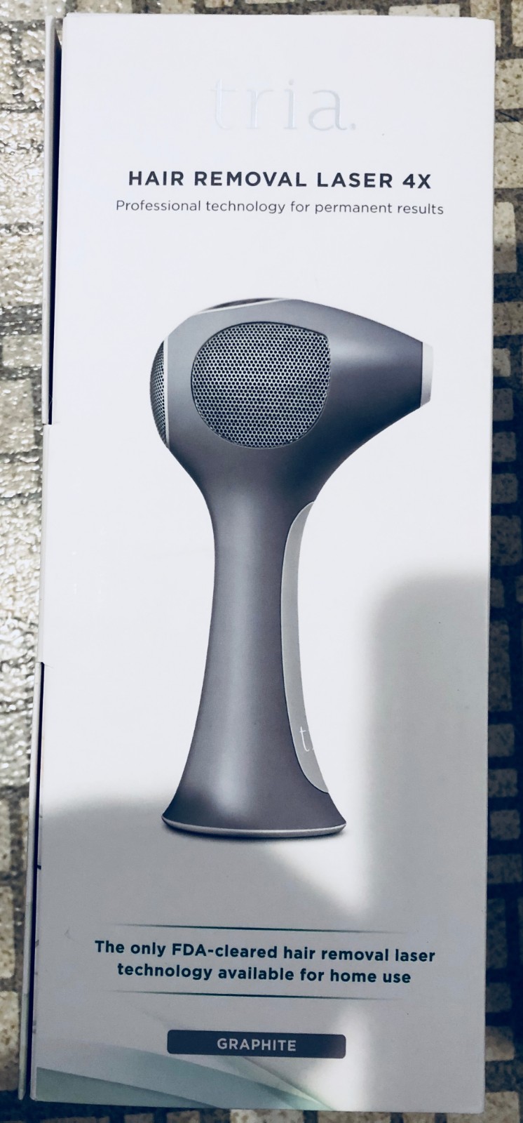 BRAND NEW IN BOX TRIA 4X LASER HAIR REMOVAL SYSTEM Home Use Graphite LOW PRICE