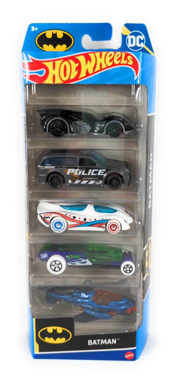 Coffret Batman Hot Wheels 2015 - Pack De 5 Voitures - 1/64 - Neuf Sous Blister (occasion)