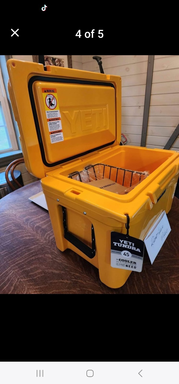 YETI - 【YETI】 TUNDRA 45 限定色 アルパインイエロー 楽天市場】YETI クーラーボックス Tundra 45 キャンプ 黄色