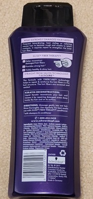 LOT OF 3: Schwarzkopf GLISS Hair Repair Fiber Therapy 1 Shampoo & 2 Conditioners