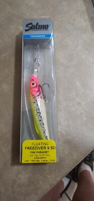 Salmo Freediver 9 - Pink Parakeet - 3 1/2'' Deep Diving Crankbait