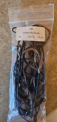 PSE CARBON AIR STEALTH STRING AND CABLE SET ( 60'',  C-32 1/2''  Y-15 3/4'' )