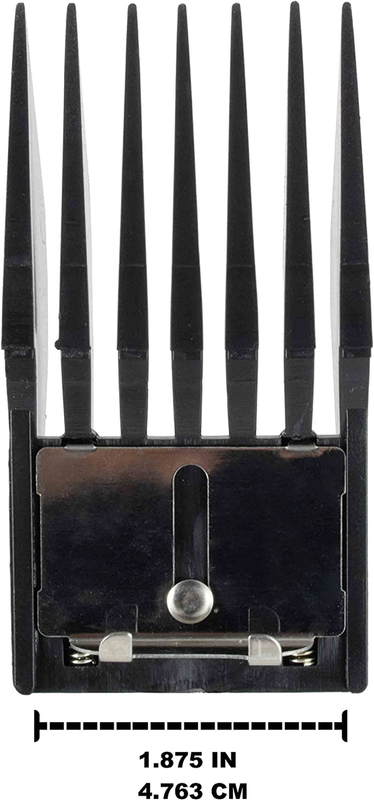 Miaco Universal Clipper Guide Comb Guard Set, 10 Pieces, Fits Oster Classic 76,