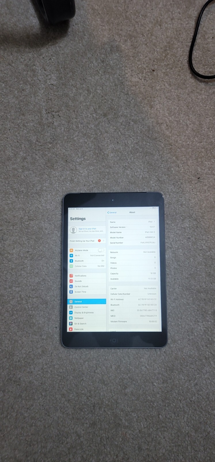 Apple - ipad mini2 32GB セルラー（au）美品 Apple iPad Mini 2 32GB WiFi & Cellular - White – Loop Mobile