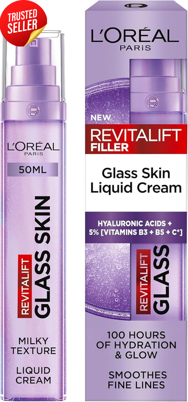 Revitalift Filler Glass Skin Liquid 50ml Hyaluronic