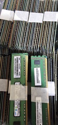 LOT OF 10 4GB DDR3 Desktop Memory PC3-10600 PC3L-12800 Sticks RAM
