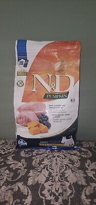 Farmina N&D Dog Dry Puppy Grain-Free Pumpkin Medium/Maxi Lamb & Blueberry 5.5...