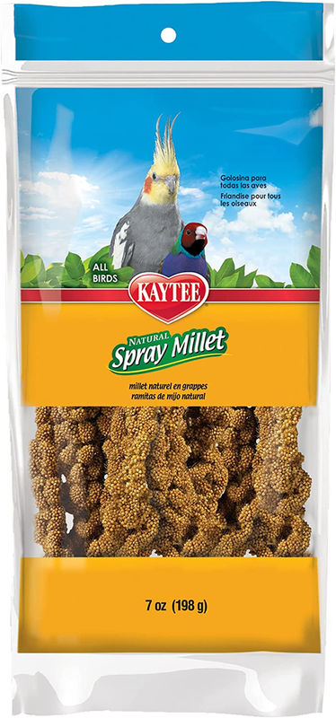 Nutritious Natural Spray Millet For Birds , Pack Of 1 (12 Co