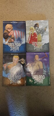 vinland saga Manga VOL. 1, 2, 4, 5